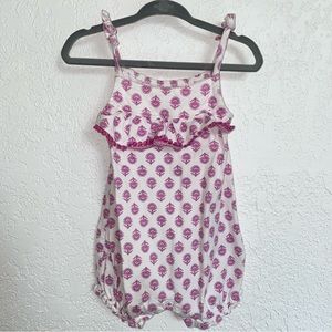 3 for $30 - Carter’s Purple Floral Bubble Romper 12 months